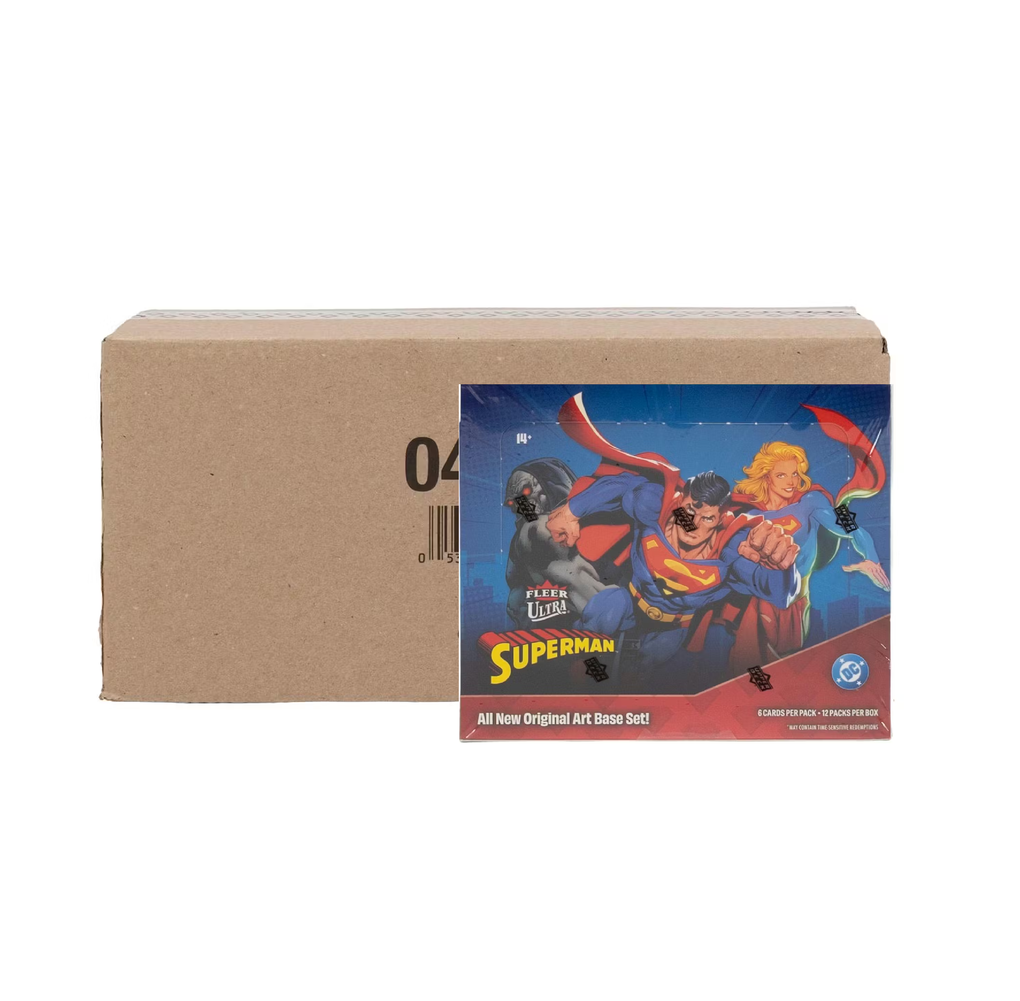 2025 Upper Deck Fleer Ultra Superman Hobby 6-Box Case