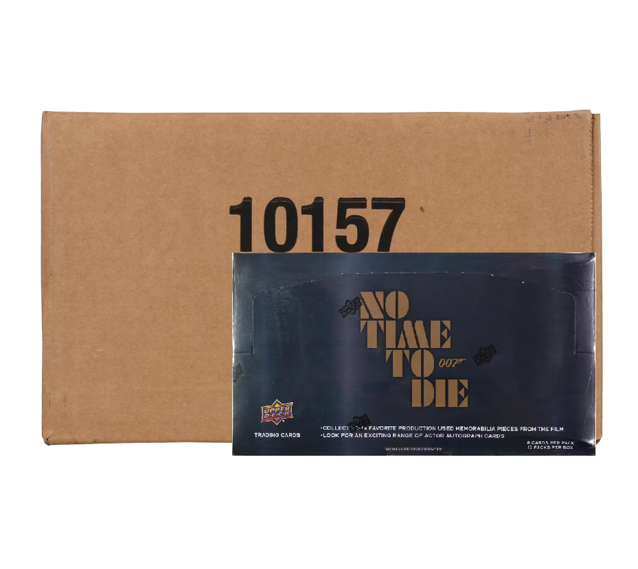 2025 Upper Deck James Bond No Time to Die Hobby 12-Box Case