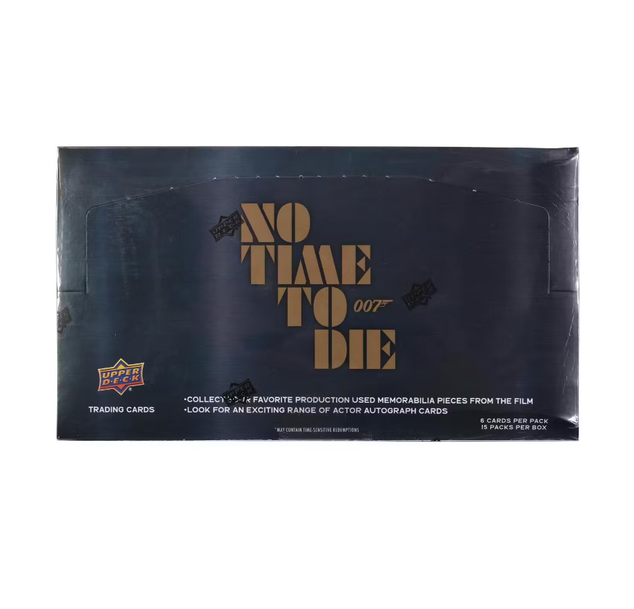 2025 Upper Deck James Bond No Time to Die Hobby Box