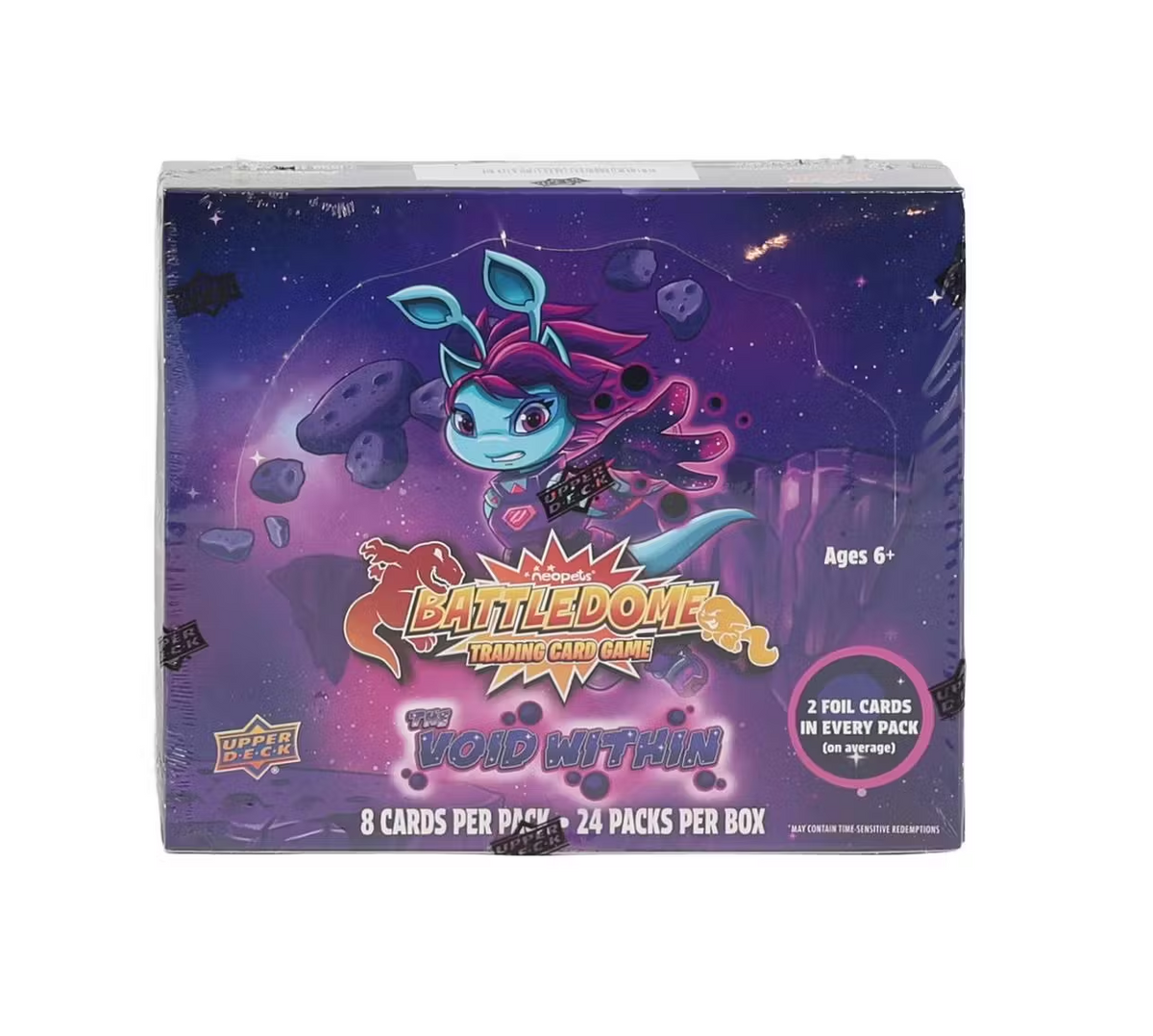 neopets booster box 2025 Upper Deck Neopets Battledome The Void Within Booster 12-Box Case –  The Awesome Card Shop