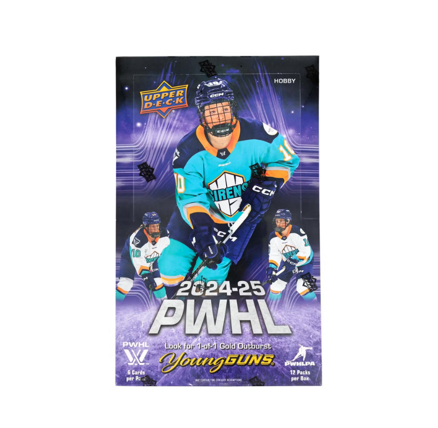 2025 Upper Deck PWHL Hockey Hobby Box