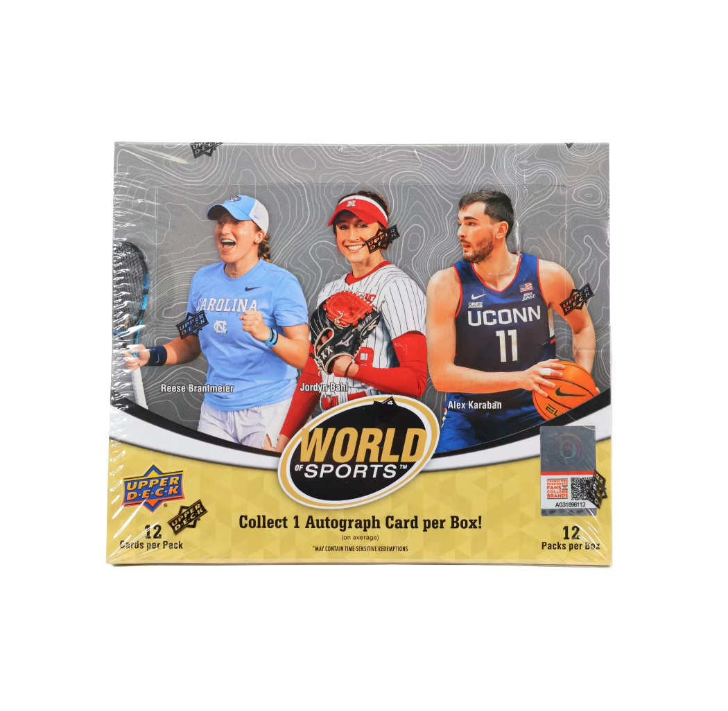 2025 Upper Deck World of Sports Volume 1 Multisport Hobby Box