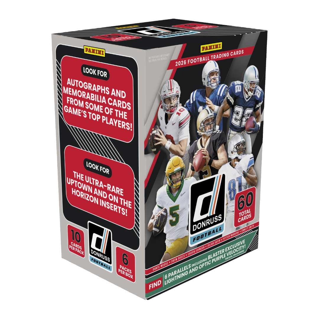 2026 Panini Donruss Football Hobby Blaster 20-Box Case