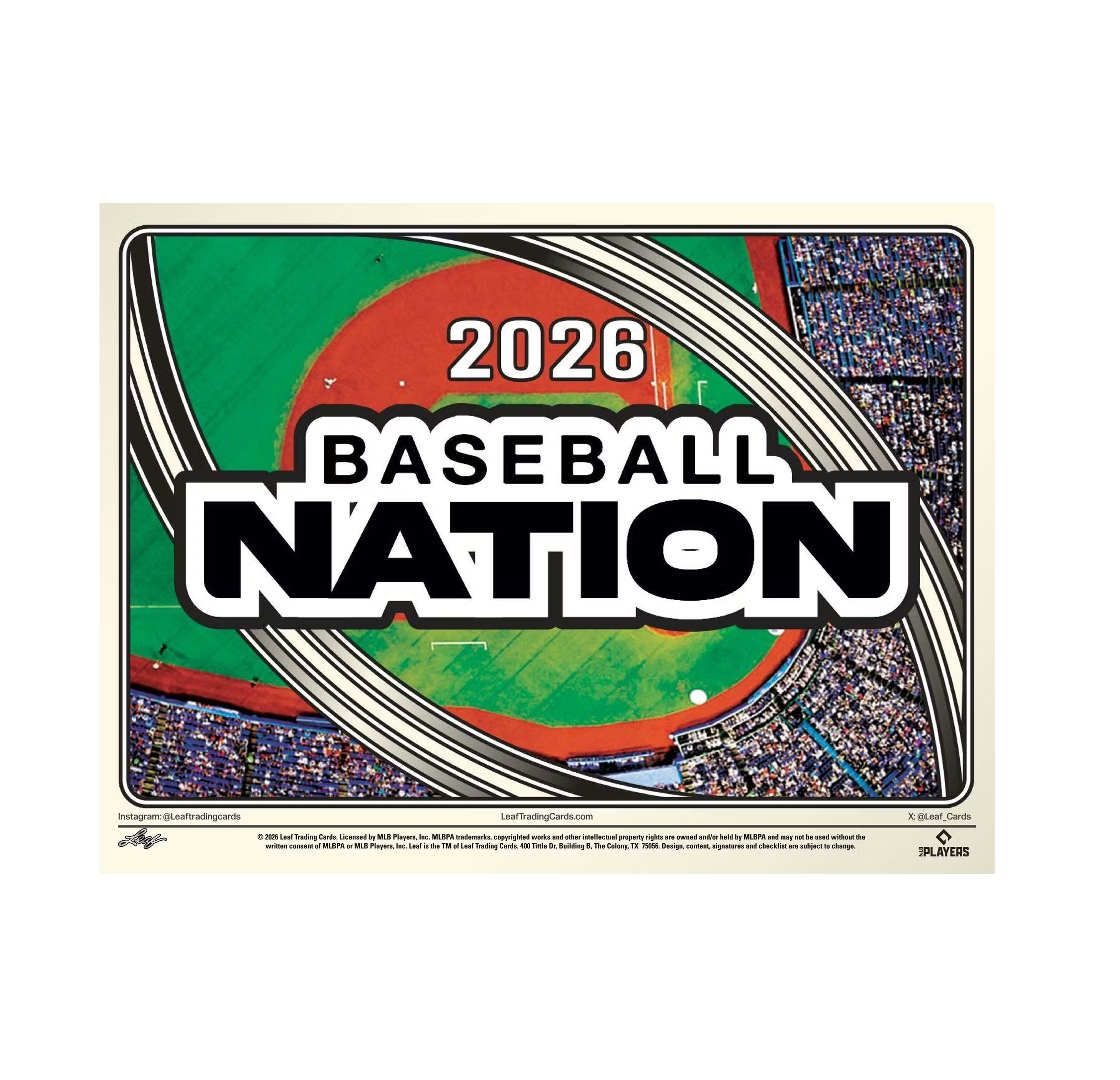 2026 Leaf Baseball Nation Hobby Jumbo Box
