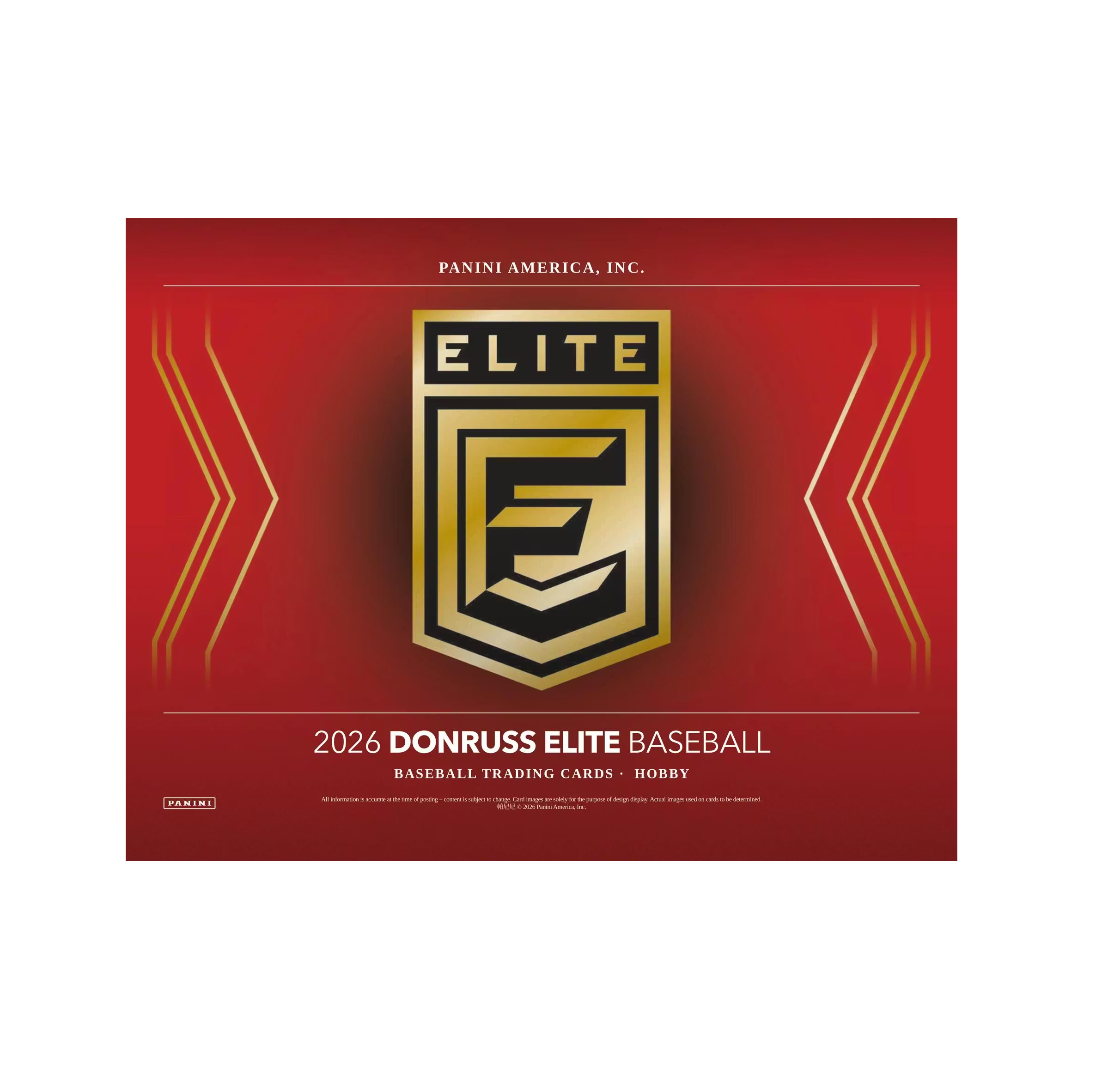 2026 Panini Donruss Elite Baseball Hobby Box