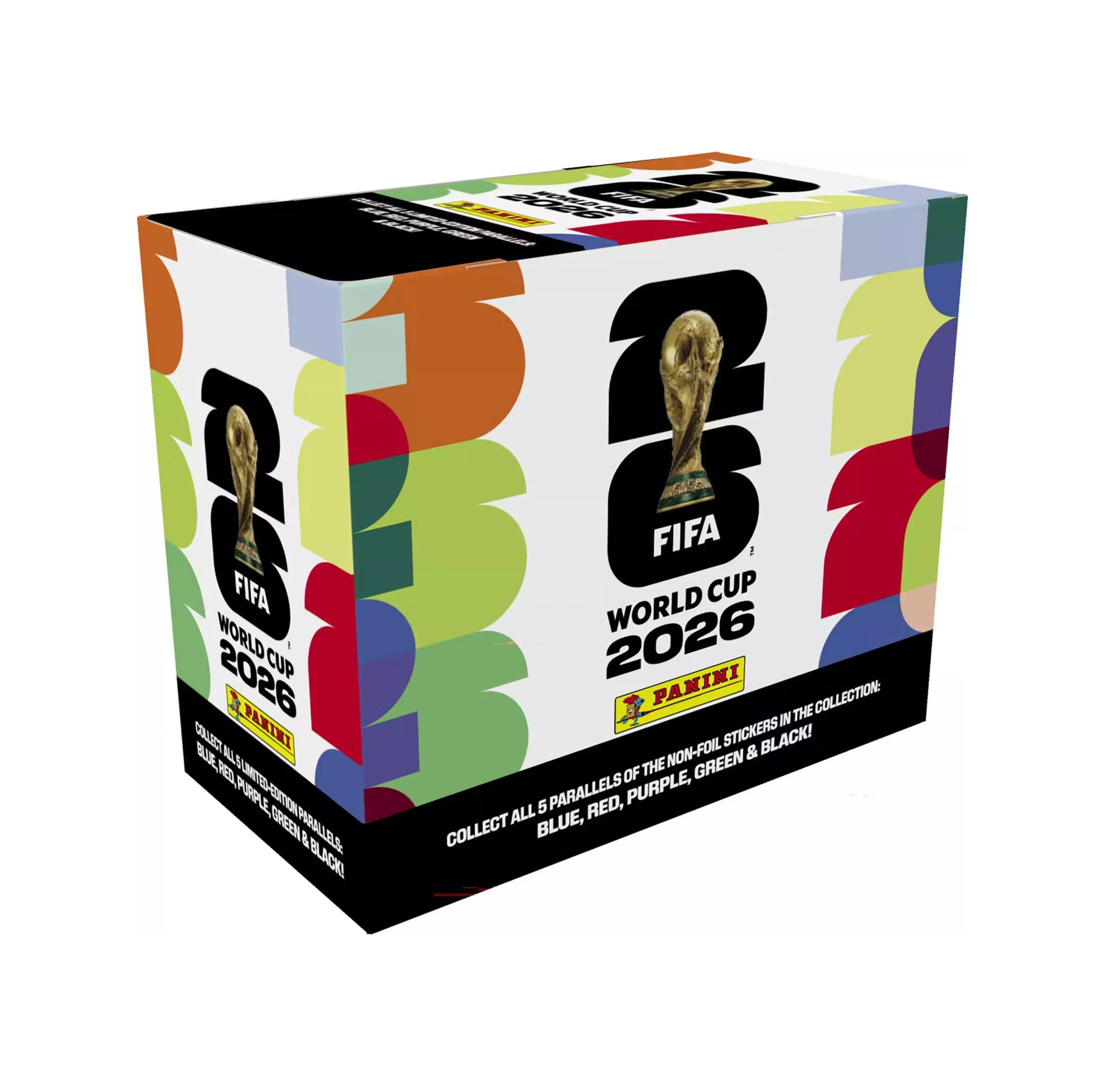 2026 Panini World Cup Soccer Stickers 25ct Box