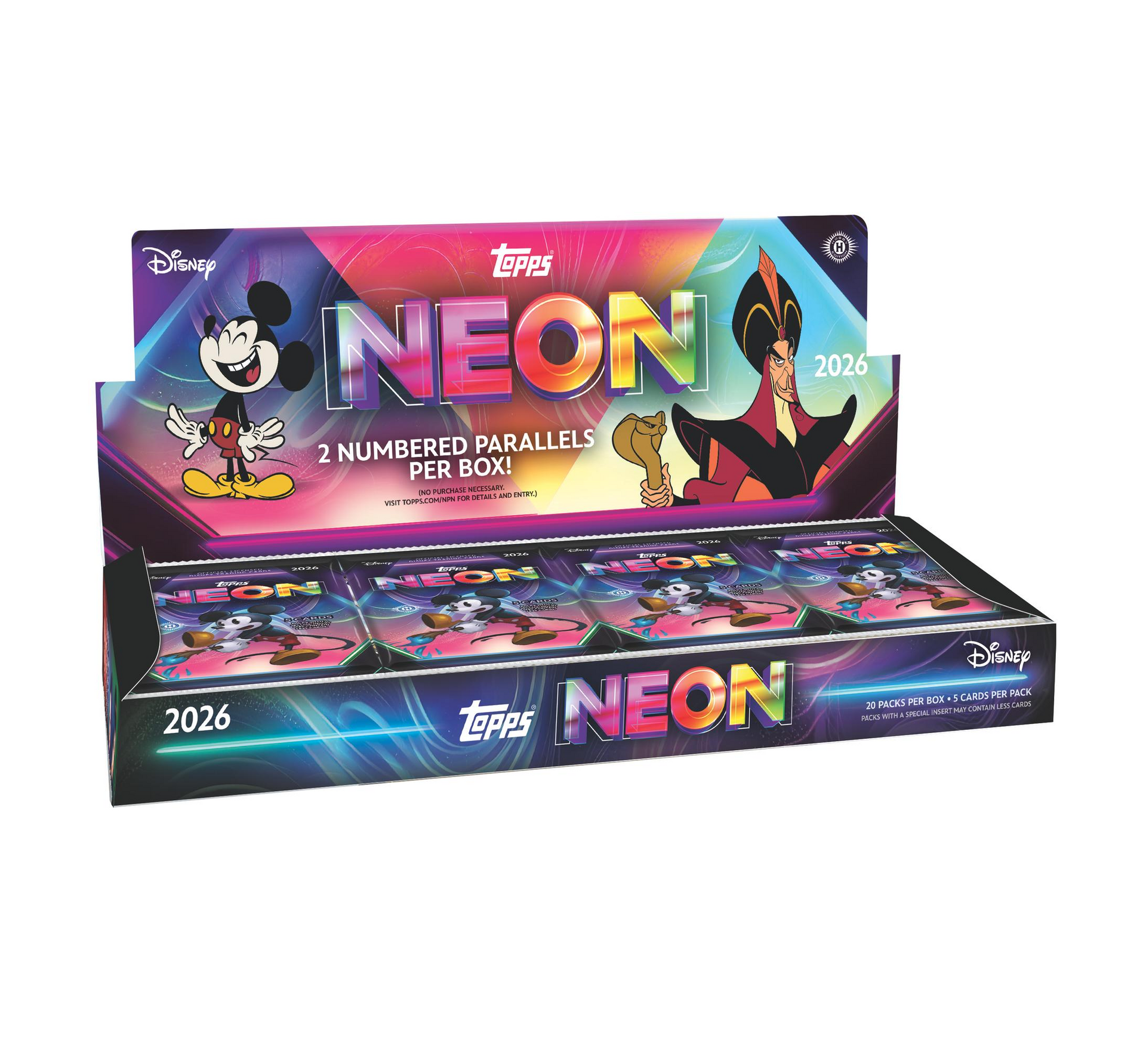 2026 Topps Disney Neon Hobby Box – The Awesome Card Shop