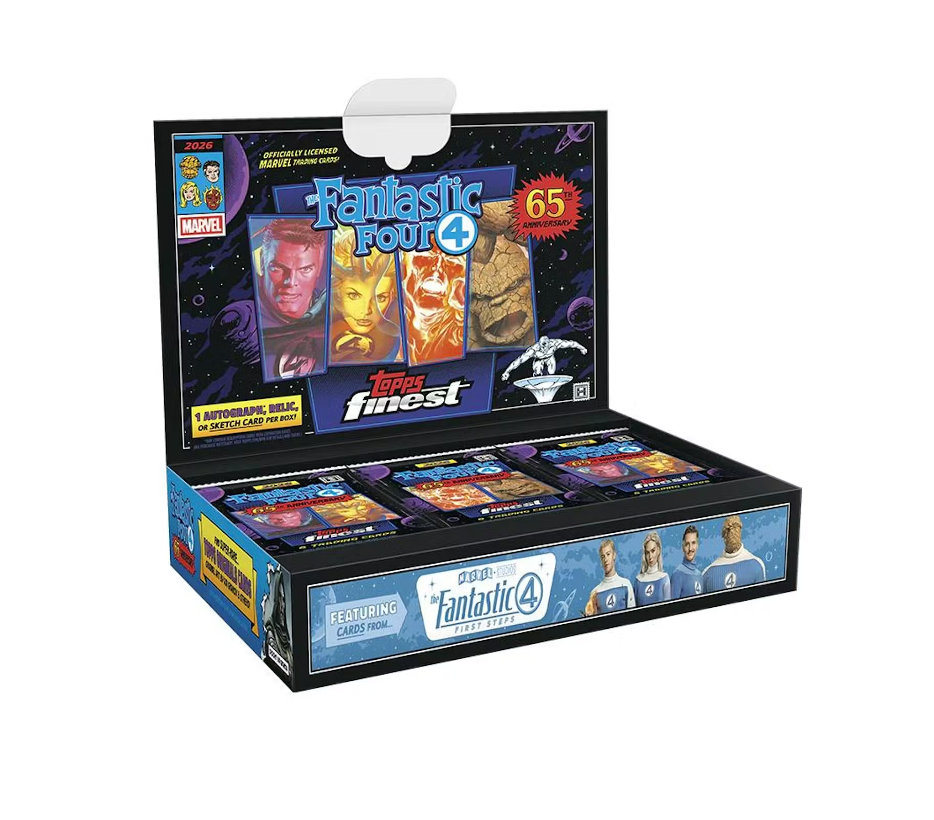 2026 Topps Finest Fantastic Four Hobby Box