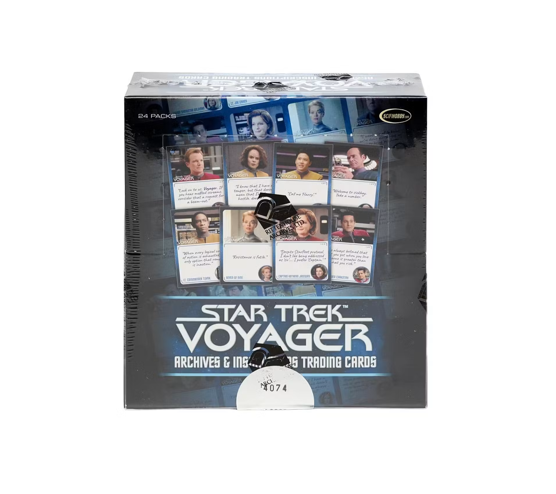 2026 Rittenhouse Star Trek Voyager Archives & Inscriptions Hobby Box