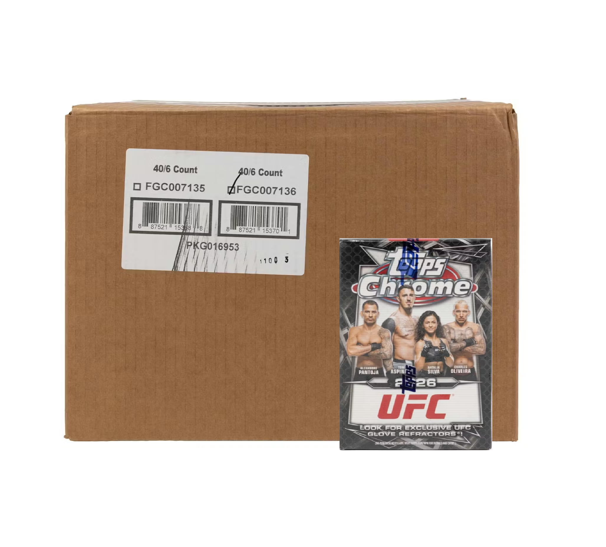 2026 Topps Chrome UFC Blaster 40-Box Case