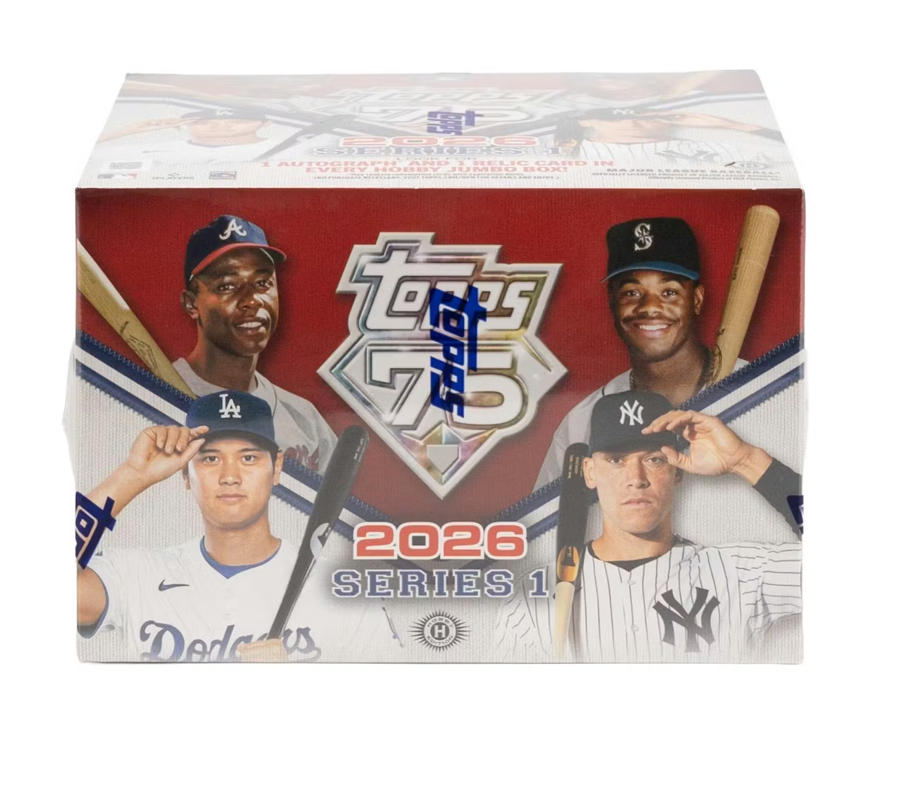 2026 Topps Series 1 Baseball Hobby Jumbo Box