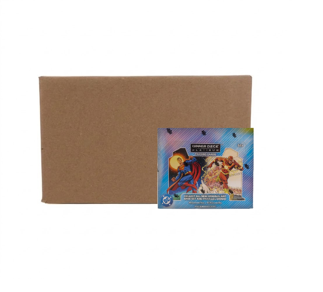 2026 Upper Deck DC Platinum Hobby 8-Box Case