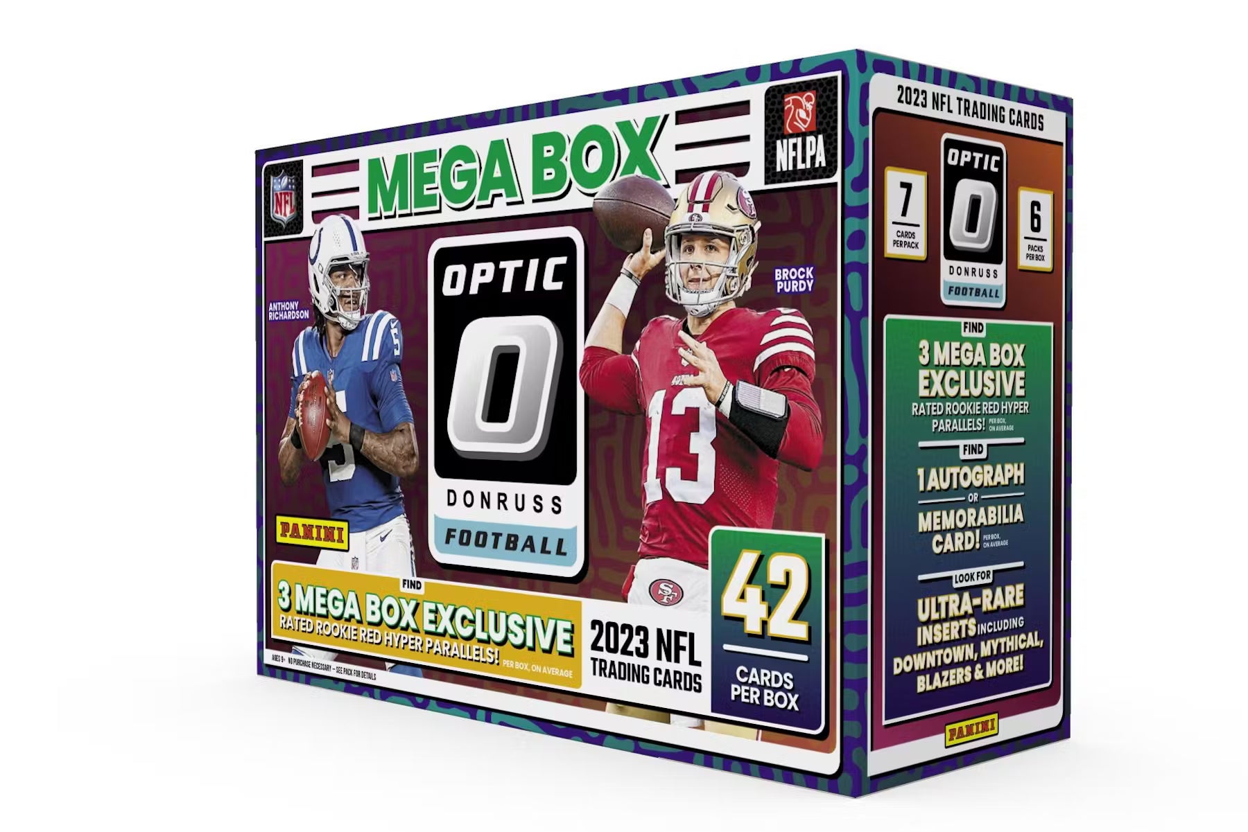 2023 Panini Donruss Optic Football Hobby Mega Box (Red Hyper Parallels)