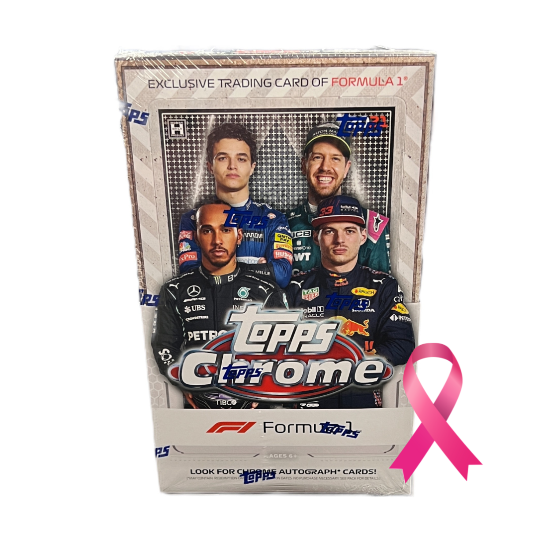 2021 Topps Chrome Formula 1 F1 Racing Hobby Box