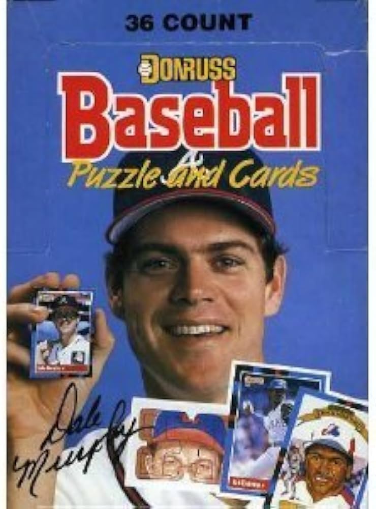 1988 Donruss Baseball Puzzle & Cards Box