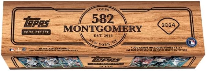 2024 Topps Baseball Factory Set - 582 Montgomery Version