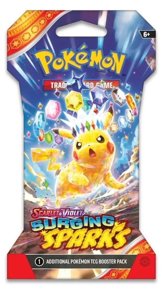 Pokemon Scarlet & Violet: Surging Sparks Sleeved Booster Pack