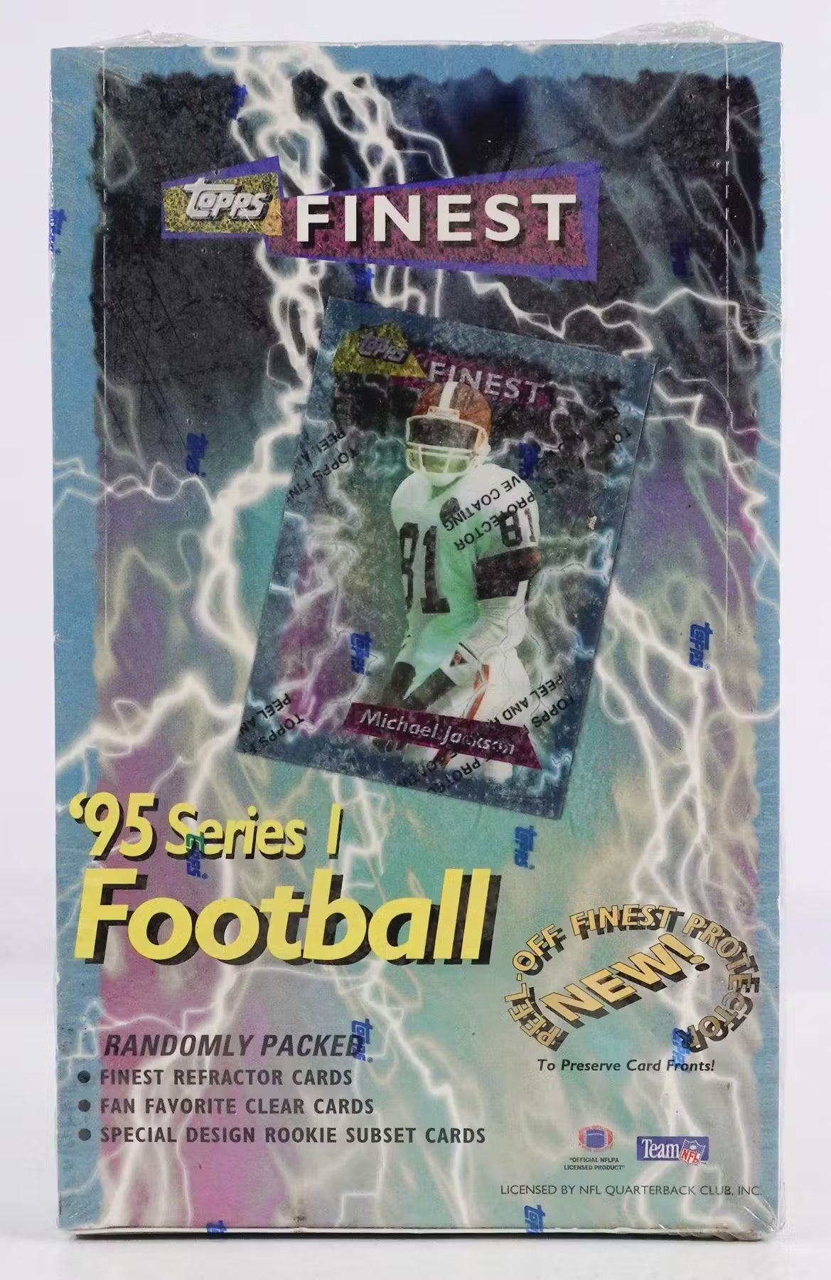 1995 Topps Finest Series 1 Football Hobby Box