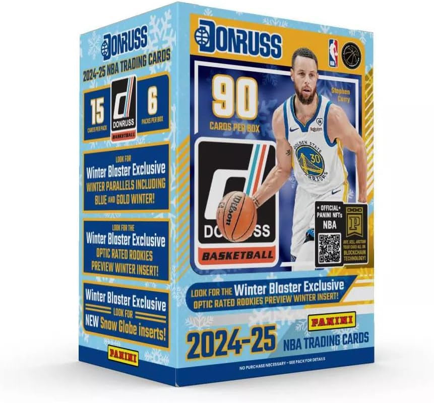 2024-25 Panini NBA Donruss Basketball Blaster Box (Winter Blaster)