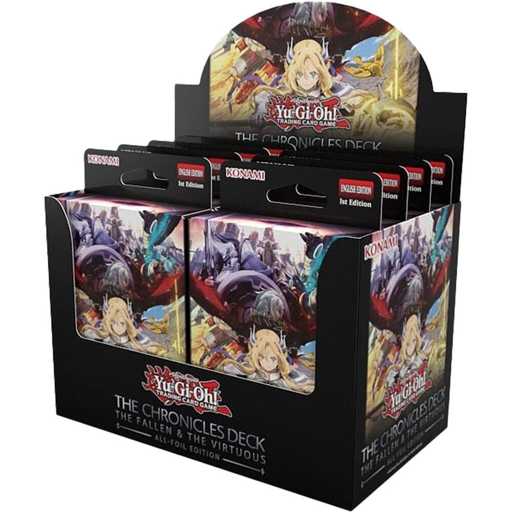 Yu-Gi-Oh! The Chronicles Deck: The Fallen & the Virtuous (All-Foil Edition) 12-Box Case