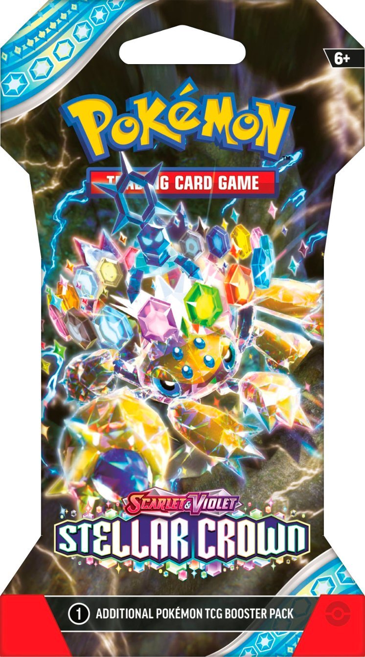 legendary shiny pokemon booster box Pokémon Scarlet & Violet: Stellar Crown Sleeved Booster Pack – The Awesome Card Shop