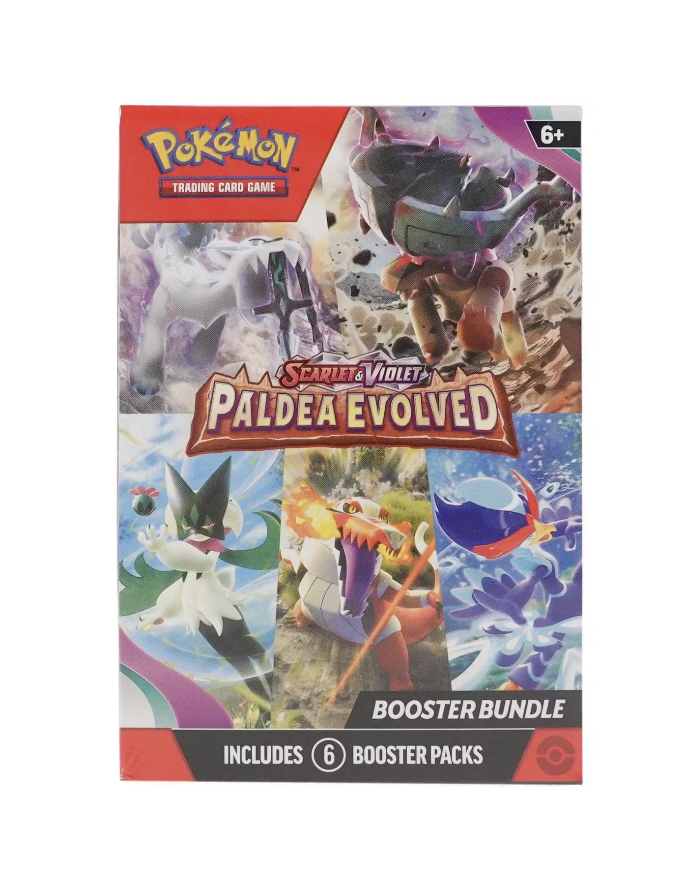 Pokemon Scarlet & Violet: Paldea Evolved 6-Pack Booster Bundle
