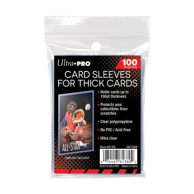 Ultra Pro 130pt Thick Sleeves 100ct