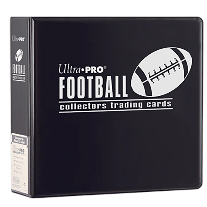 Ultra Pro 3” Football Binder - Black