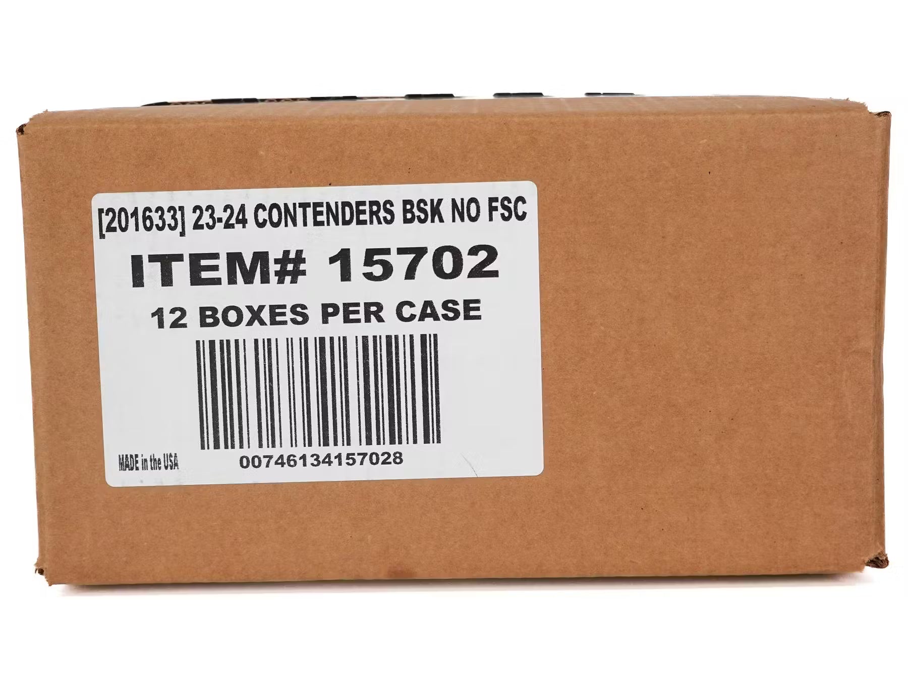2023-24 Panini Contenders Basketball Hobby 12-Box Case