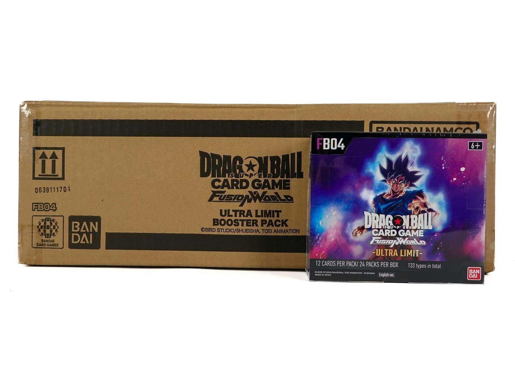 Dragon Ball Super TCG Fusion World 4 Ultra Limit Booster 12-Box