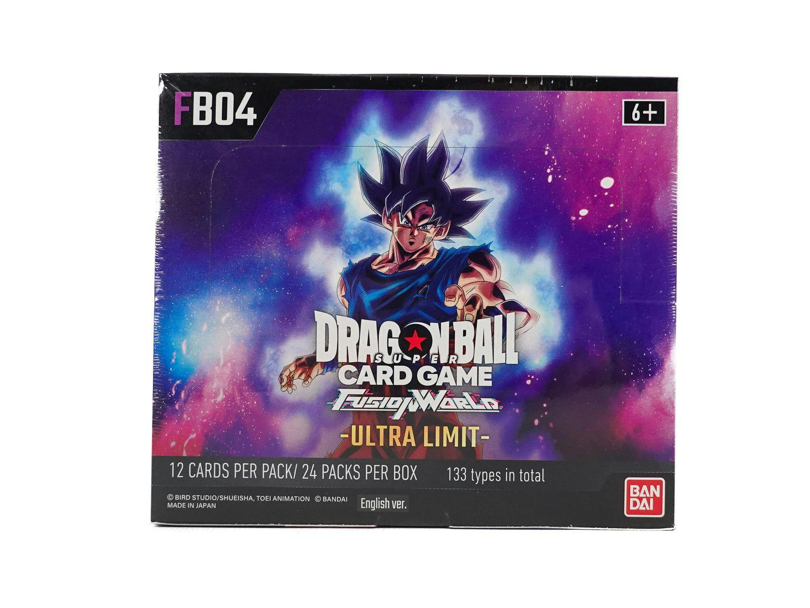 fb04 booster box Dragon Ball Super TCG Fusion World Ultra Limit Booster Box ( FB04 ) – The Awesome Card Shop