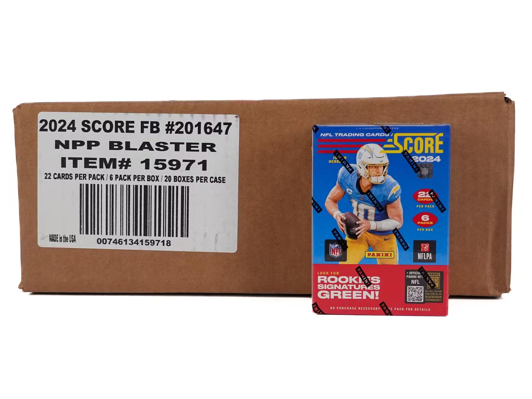 2024 Panini Score Football Blaster 20-Box Case