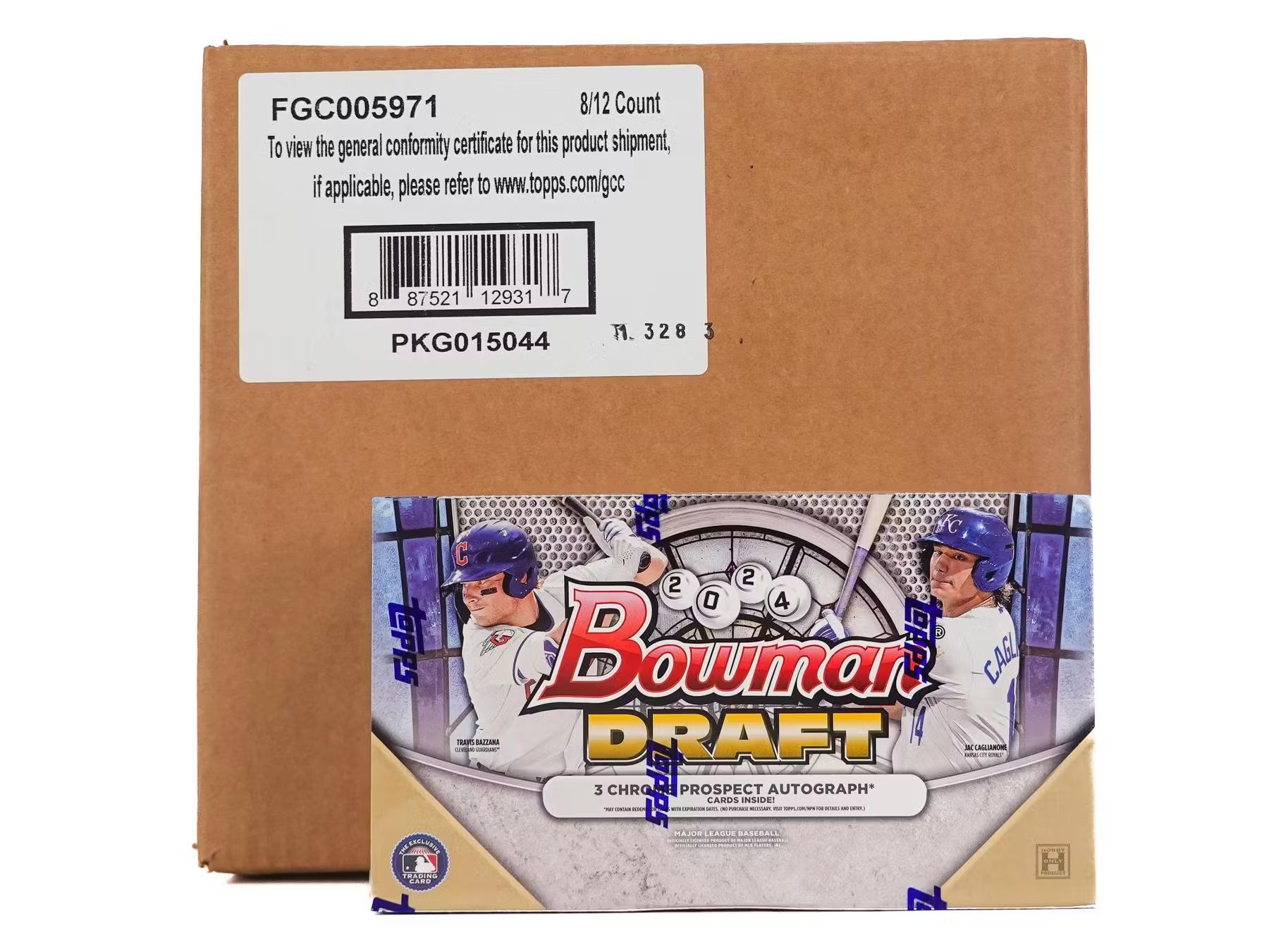 2024 Bowman Draft Baseball Hobby Jumbo 8-Box Case