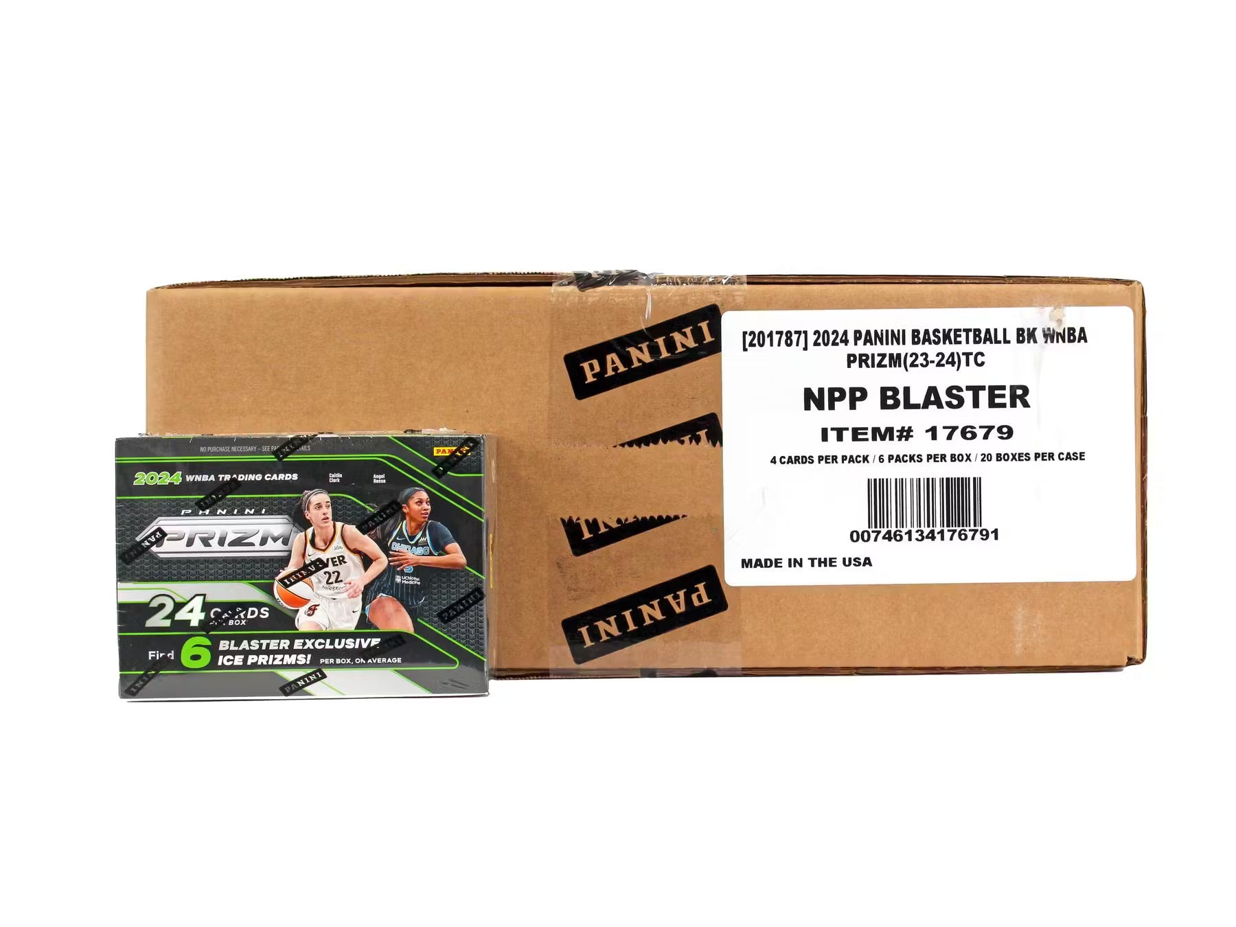 2024 Panini Prizm WNBA Basketball Blaster 20-Box Case (Ice Prizms!)