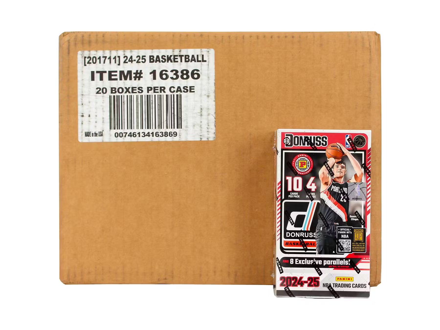 2024-25 Panini Donruss Basketball International Hobby 20-Box Case