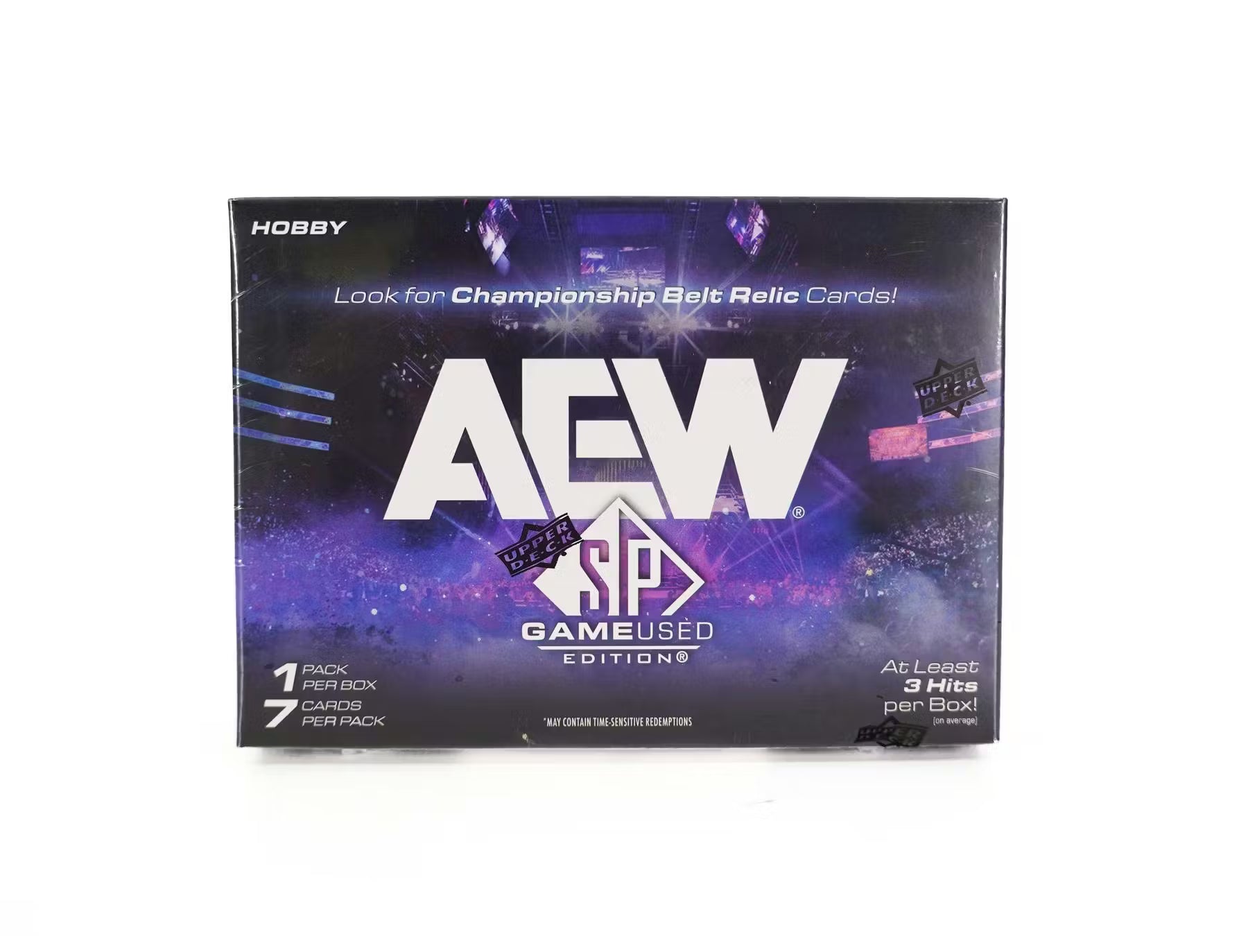 2025 Upper Deck AEW SP Game Used Wrestling Hobby 18-Box Case