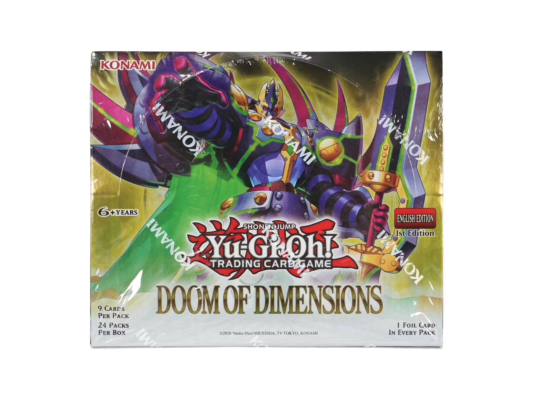 Yu-Gi-Oh! Doom of Dimensions Booster 12-Box Case