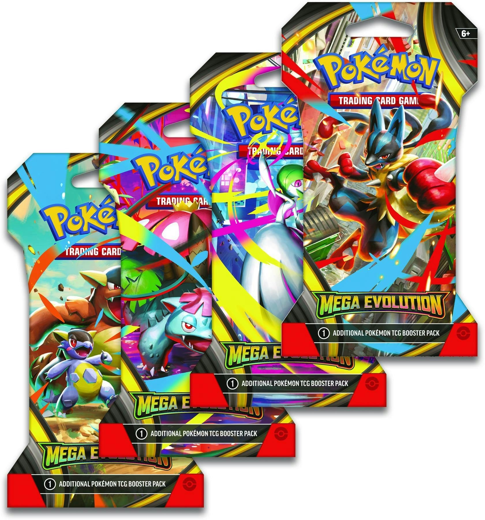Pokemon Mega Evolution Sleeved Booster Pack