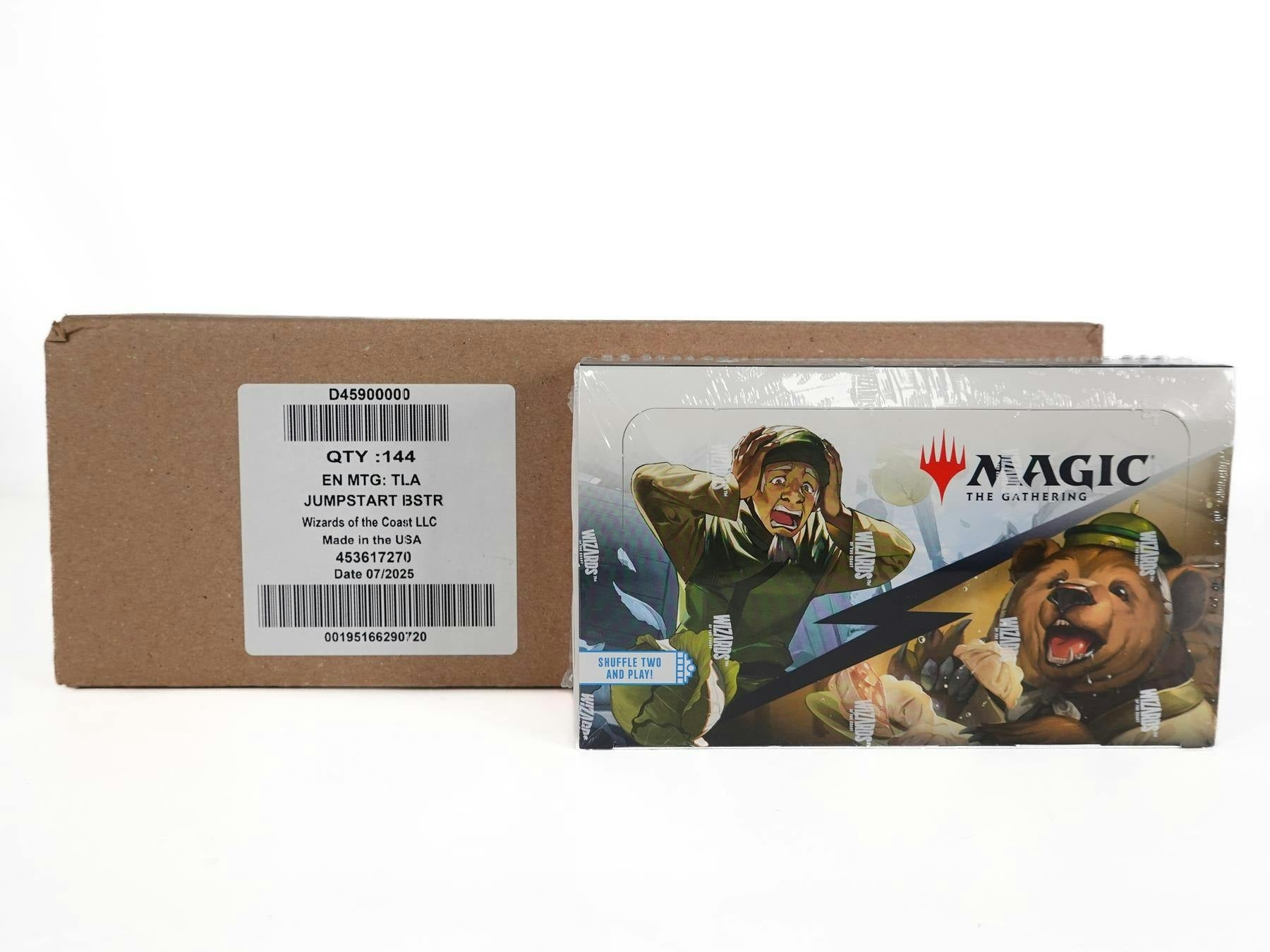Magic the Gathering Avatar the Last Airbender Jumpstart Booster 6-Box Case