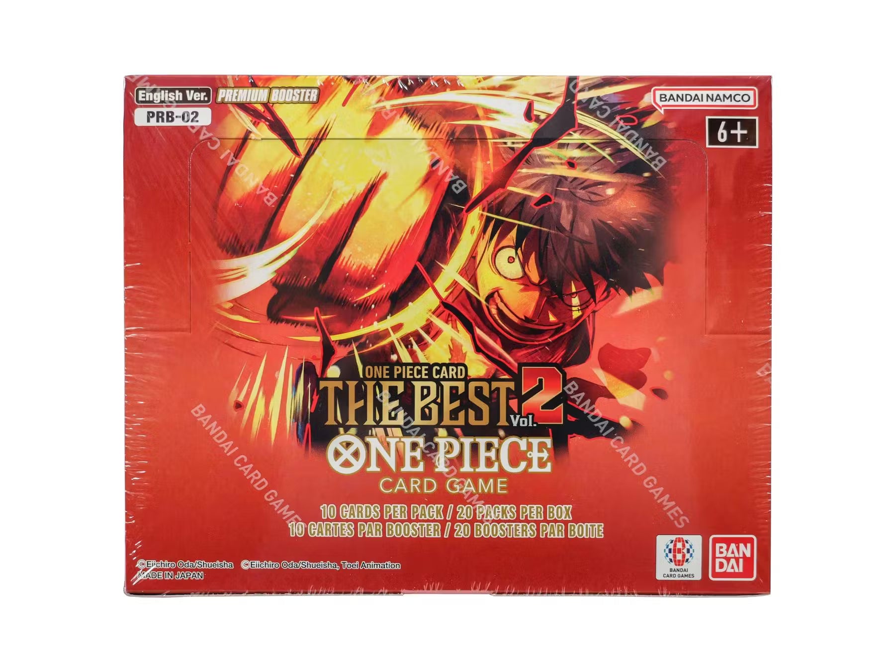 2025 One Piece TCG: The Best Vol. 2 Premium Booster Box