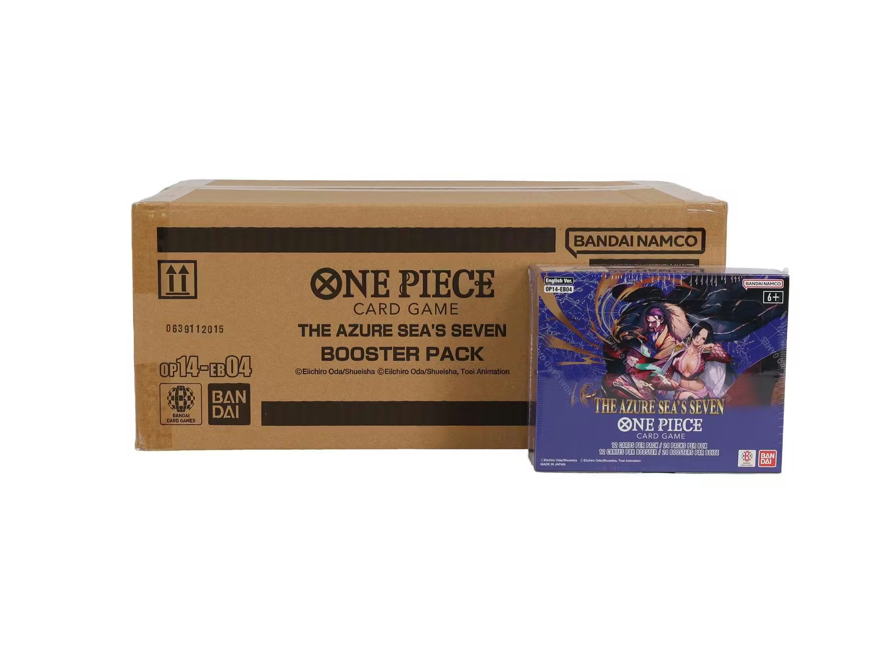One Piece TCG: The Azure Sea's Seven (OP 14) Booster 12-Box Case