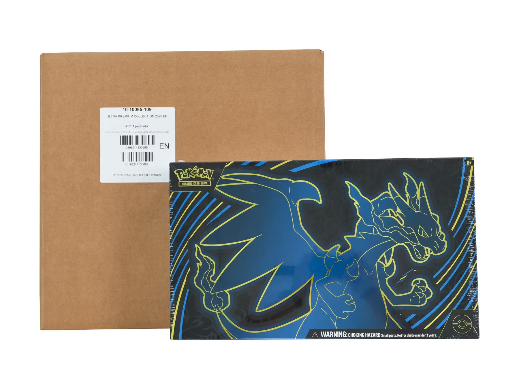 Pokemon Mega Charizard X ex Ultra-Premium Collection 4-Box Case