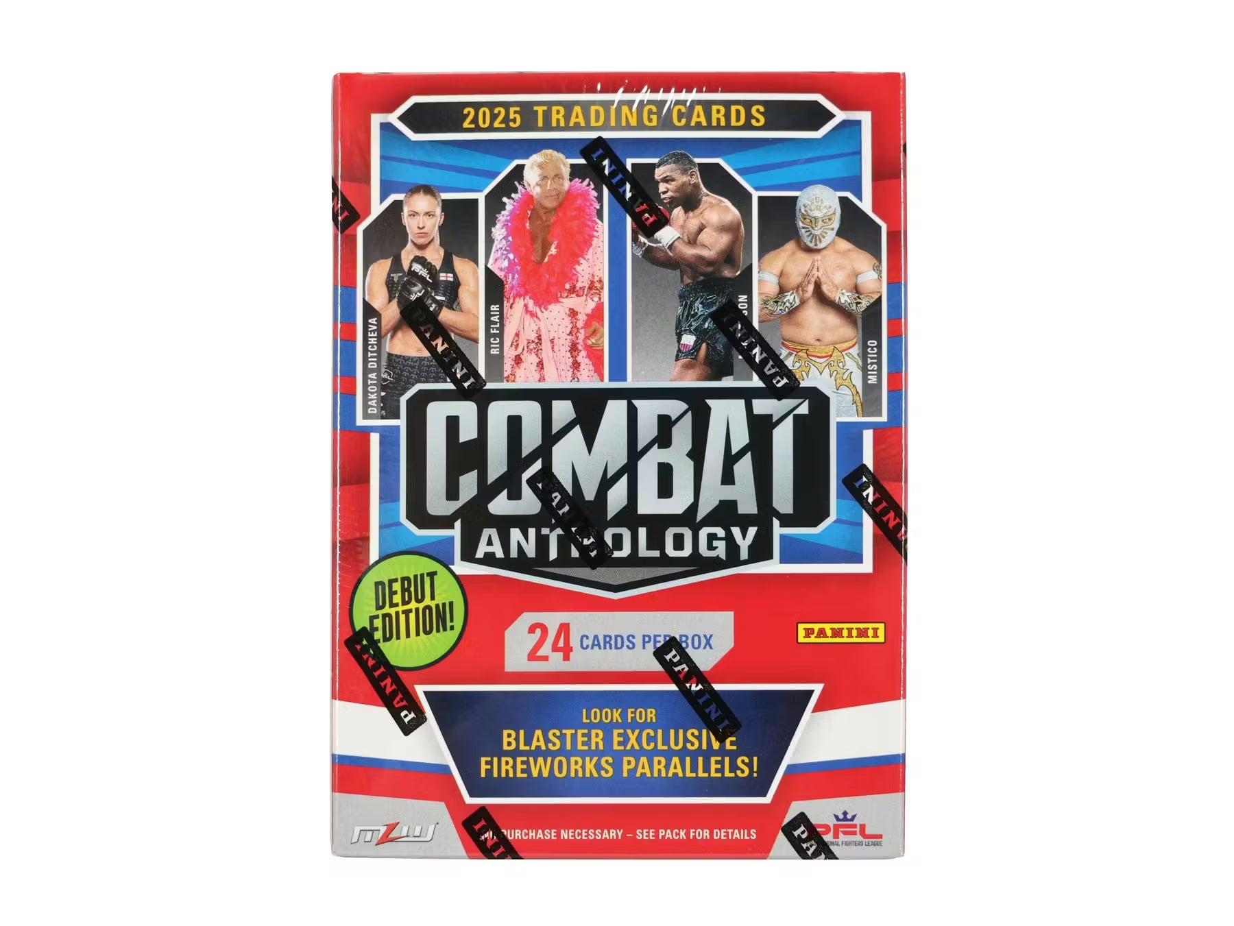 2025 Panini Combat Anthology Blaster Box