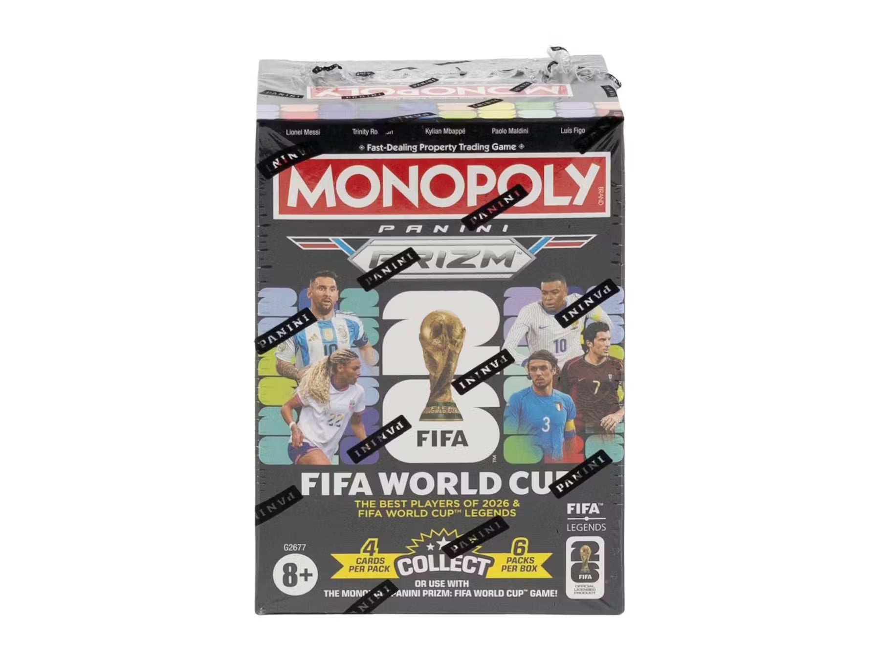 2026 Panini Prizm Monopoly FIFA World Cup Soccer Blaster Box