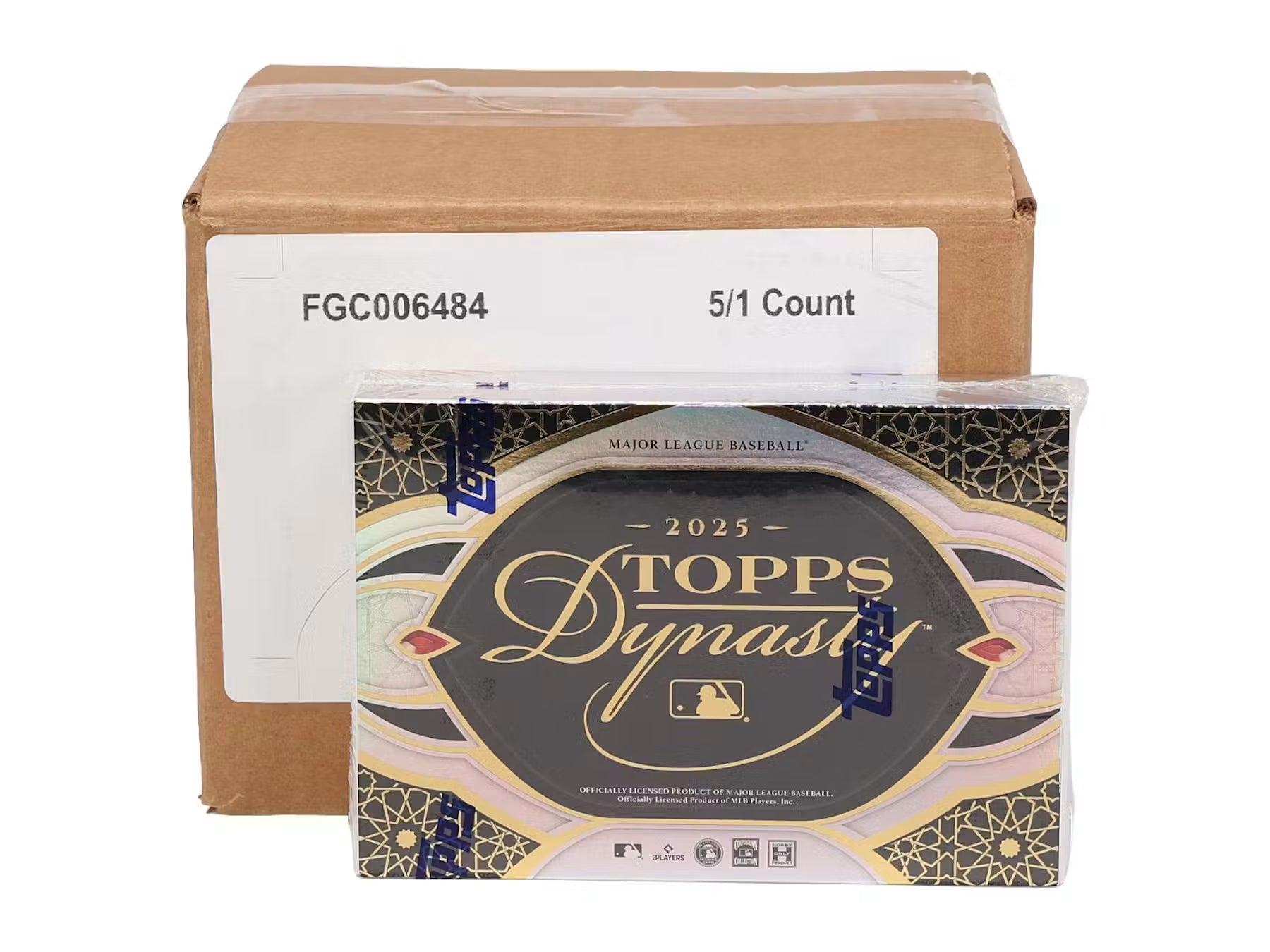 2025 Topps Dynasty Baseball Hobby 5-Box Case