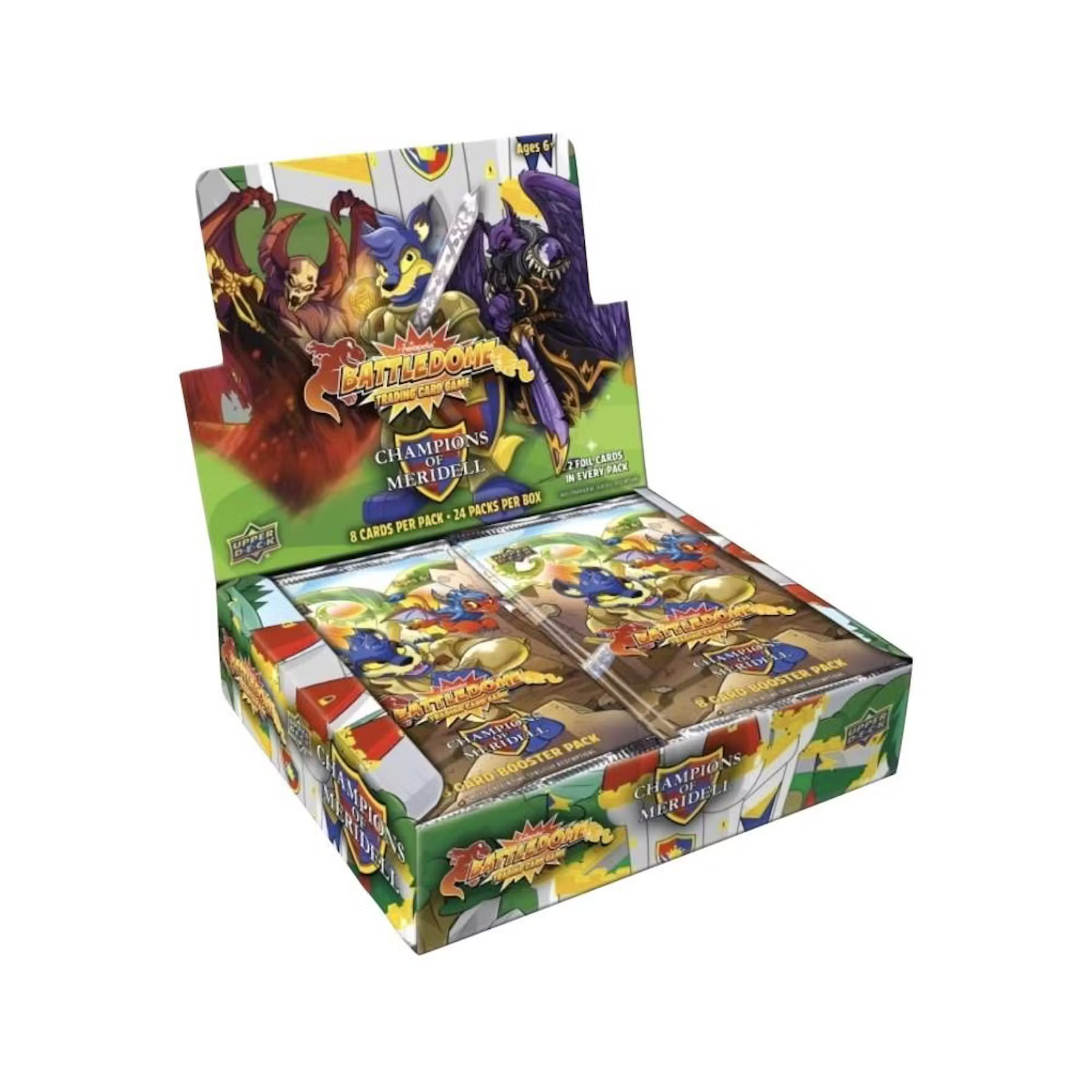 Neopets Battledome TCG Champions of Meridell Booster 12-Box Case