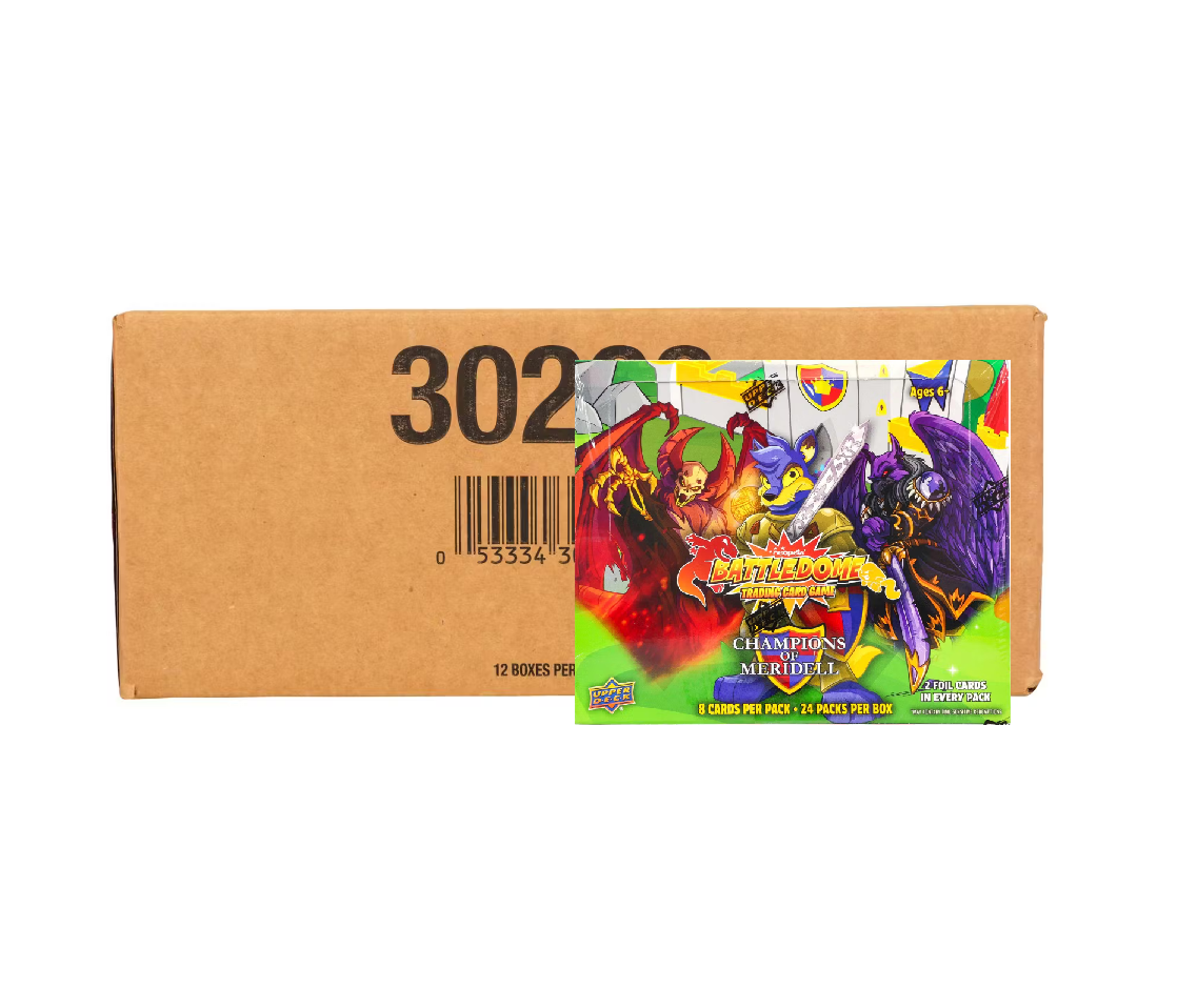 Neopets Battledome TCG Champions of Meridell Booster 12-Box Case