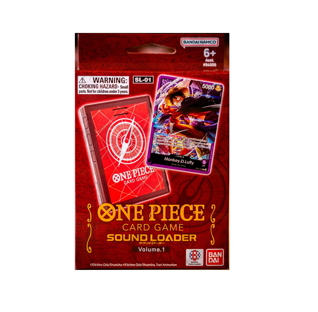 One Piece TCG - Sound Loader - Luffy Edition 2025 One Piece TCG - Sound Loader - Luffy Edition 2025