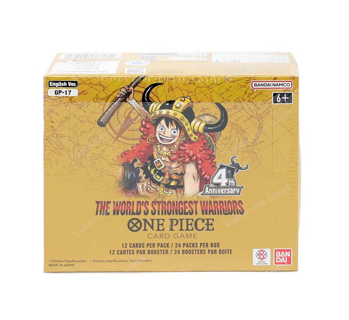 One Piece The World's Strongest Warriors (OP-17) Booster Box – The One Piece The World's Strongest Warriors (OP-17) Booster Box – The