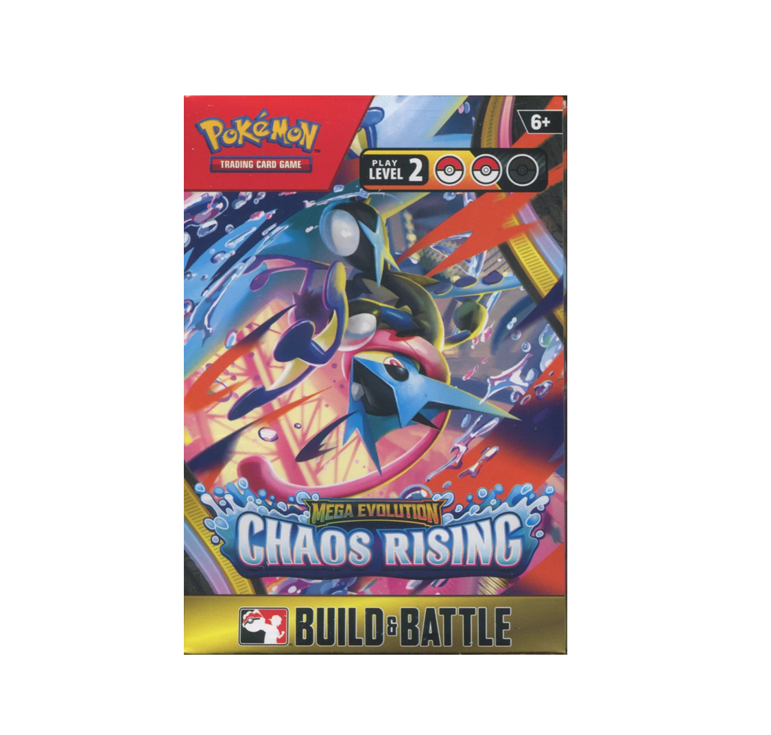 Pokemon Mega Evolution Chaos Rising Build and Battle Box